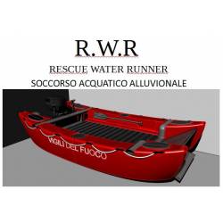 Catamarano per soccorso acquatico alluvionale RESCUE WATER RUNNER